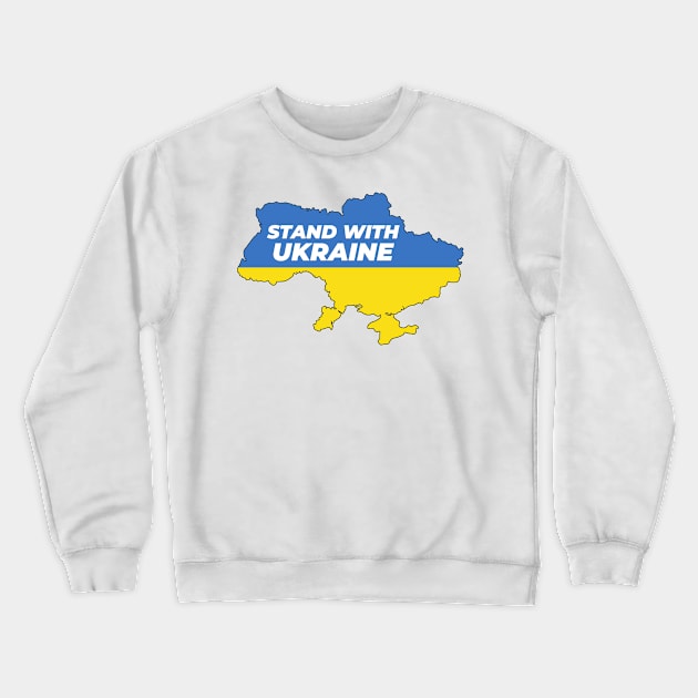 Stand with ukraine Crewneck Sweatshirt by YourRequests